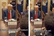 ¿Trump tuvo fiaca de que le traduzcan lo que dijo Milei?