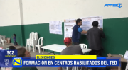 Continúa la capacitación de jurados electorales en Santa Cruz rumbo a la segunda vuelta