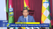 Escasez de combustible pone en riesgo el traslado de material electoral