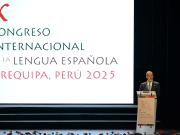 Mientras escala la polémica por el idioma, Felipe VI llamó a la concordia en Arequipa