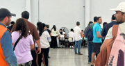 Retomaron la entrega de netbooks en San Juan, con una importante convocatoria