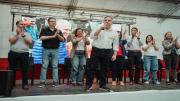 Bronca radical: Dura acusación de la UCR a Llaryora y Prunotto por “usurpar” sus símbolos en acto del PJ
