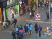 Escapó a contramano por el centro de Mar del Plata, atropelló a un agente de tránsito y lo detuvieron tras una larga persecución