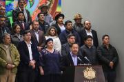 Consenso político en Bolivia rechaza intento de cesar vocales TSE