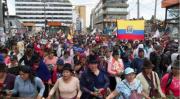 Organizaciones sociales marchan en Quito