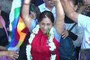Ruth Nina sale de la cárcel con medidas sustitutivas