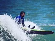 El campeón de surf que se volvió viral por su particular entrenamiento y reclama más rampas en Mar del Plata