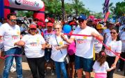 Cerca de 2.000 personas participaron de la campaña de Banco FIE “Caminando por la Vida” en Santa Cruz