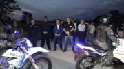 Fernando Espinoza y Javier Alonso inauguraron una nueva base motorizada de fuerzas especiales en La Matanza