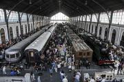 Madrid celebra el Día del Tren con paseos gratuitos, teatro infantil y ‘food trucks’ en el Museo del Ferrocarril