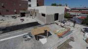 Avanzan las obras de ampliación en el Hospital Alende de Budge