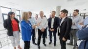 Kicillof y Alvarez Rodríguez recorrieron los avances de obra de la Casa de la Provincia en Ezeiza