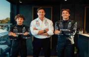 Russell y Antonelli seguirán en Mercedes para la temporada 2026 de la F1