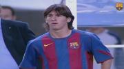 Lionel Messi cumple 21 años como futbolista profesional