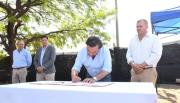 En El Quebrachal, Sáenz subrayó la prioridad de obras federales que eviten la emigración y fomenten la educación inclusiva