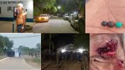La represión dejó al menos 85 personas heridas en Villa Río Bermejito 