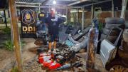 Berisso: cayó un hombre acusado de desarmar autos robados y vender autopartes en el mercado negro