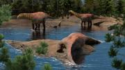 Hallan dinosaurio saurópodo desconocido que vivió hace 95 millones de años