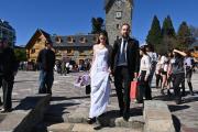 Las parejas volvieron a casarse en el Centro Cívico de Bariloche