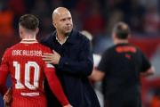 Arne Slot se enojó con Mac Allister: “Se perdió muchos partidos”