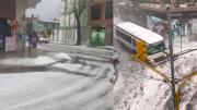 Tarija sufre de granizadas inusuales en temporada de sequía; un experto da las causas
