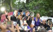Milei retomó la campaña libertaria y llamó a elegir entre “civilización o barbarie”