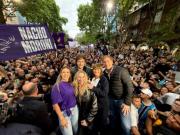 Milei recorrió Tres de Febrero y llamó a no votar ''la barbarie de los Kirchner''