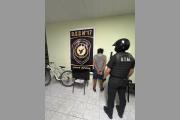 Detienen a un hombre con bicicleta y TV robados en el barrio Bosco II