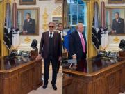 Andrea Bocelli le cantó a Donald Trump en su visita a la Casa Blanca