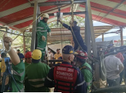 Autoridades hallan más víctimas de la mina inundada en Bolívar: ascienden a cinco los cuerpos recuperados