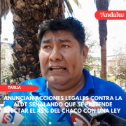 Anuncian acciones legales contra la ALDT señalando que se pretende afectar el 45% del Chaco con una Ley