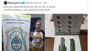 Javier Milei volvió a avalar la violencia política