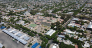 Desde los cielos, mirá cómo el Hospital Rawson empieza a agrandarse