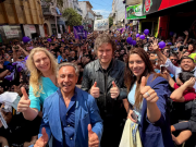El dardo de Milei al kirchnerismo desde Santiago del Estero