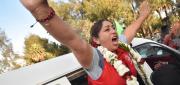 RUTH NINA SALE DEL PENAL DE SAN SEBASTIÁN TRAS CASI TRES MESES DE DETENCIÓN