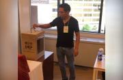 El balotaje boliviano arranca con la votación en Japón
