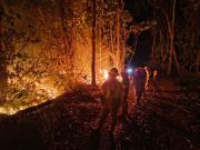 Denuncian incendio en Área Protegida Bajo Paraguá