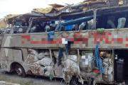 Al menos 15 muertos en un accidente de un autobús en el noreste de Brasil