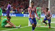 Almada aportó para el festejo del Atlético de Madrid