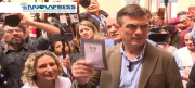 ‘Con fe y esperanza Bolivia va a cambiar’: Rodrigo Paz a tiempo de sufragar