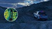 Pareja desaparecida en Chubut: una fogata, una pista y un dron con IA, así continúa la búsqueda