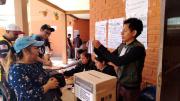 Cochabamba: Cierre de la primera mesa de votación se registra en Tiquipaya