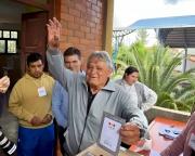 Jaime Paz Zamora destaca el espíritu democrático de la población tarijeña 