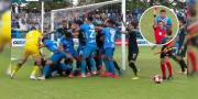 Bolívar vence a Blooming en un encuentro accidentado