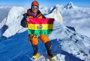 El paceño que ha alcanzado la cima de las montañas más altas de Bolivia y Sudamérica