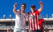 Fotos y video.- Los hinchas en el clásico: previa a full y tribunas colmadas