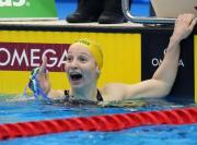 La australiana Mollie O'Callaghan establece un nuevo récord mundial de los 200 libre