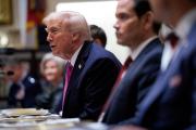 Trump: esperamos que podamos terminar la guerra sin pensar en hachas de guerra