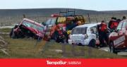 Trágico choque de un auto de carreras en ruta complementaria deja una mujer fallecida