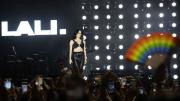 Lali Espósito cruzó en su show a Patricia Bullrich por la “aberración” que dijo contra el feminismo